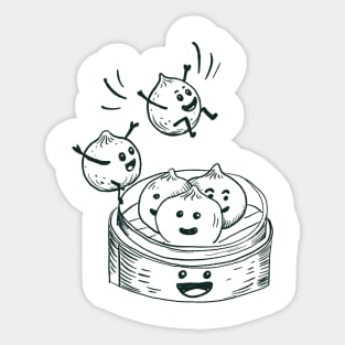 Happy Dumplings Sticker